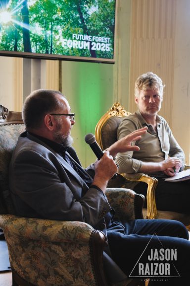 Future Forest Forum 2025: Pierre Ibisch im Gespräch mit Christin Felber © Jens Raiser