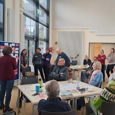 Bürgerbeteiligungs-Workshop im Projekt "Zukunftsfähiger Gemeindewald" in Kleinmachnow mit dem Centre for Econics and Ecosystem Management