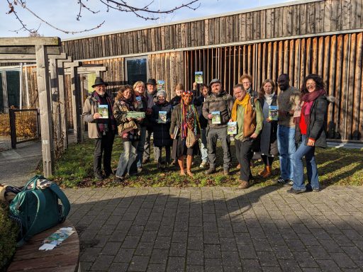 Soraida Chindoy mit Studierenden des Studiengangs Sozialökologisches Waldmanagement, 19.11.2025, Fotos: ©Mirella Frangella